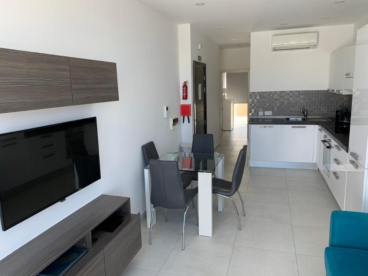 Sea View Penthouse Mellieha Bay Leilighet Eksteriør bilde